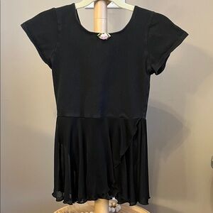 ⭐️⭐️ PICK 5 / $20 Capezio Black Leotard with Flowy Skirt Child Small